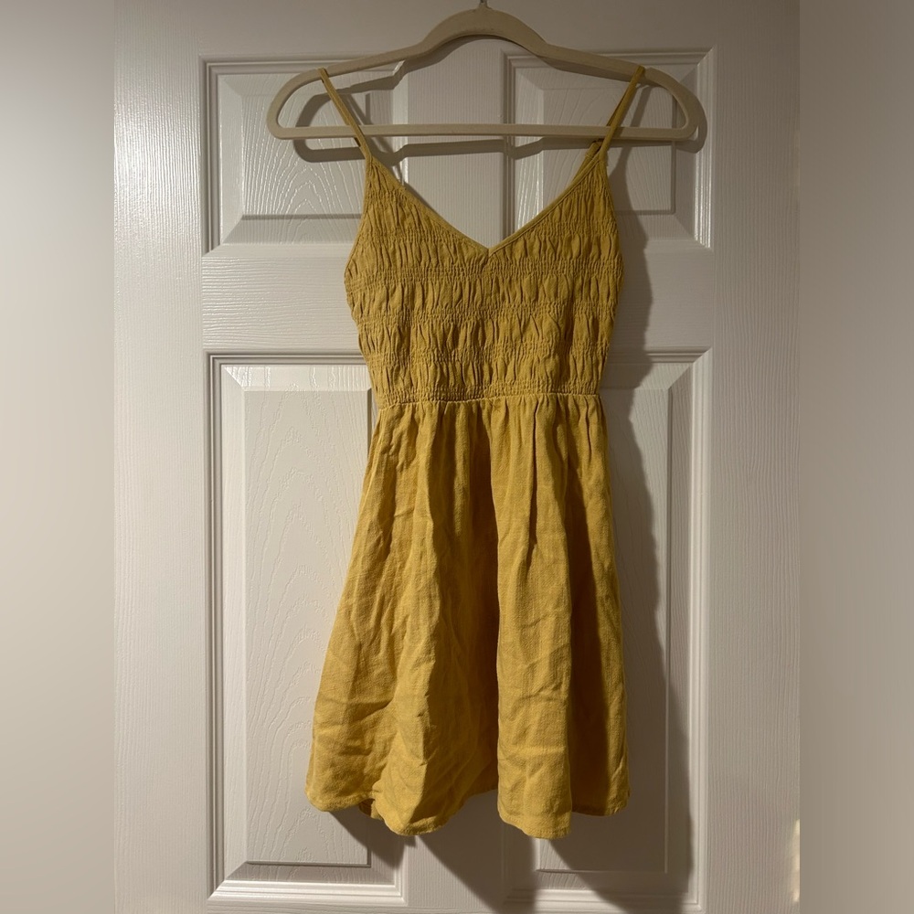 Size Small Pacsun (LA Hearts) Yellow Mini Sundress